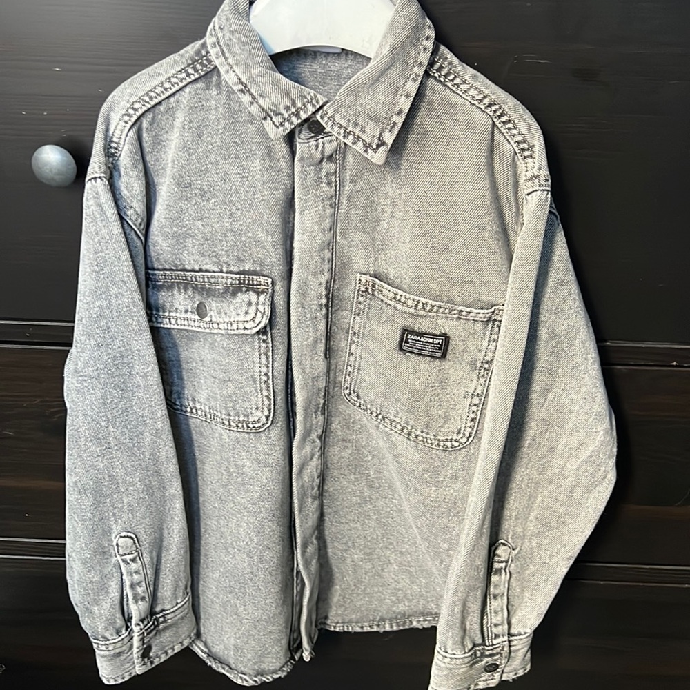 ZARA Boys Denim Shirt size 8